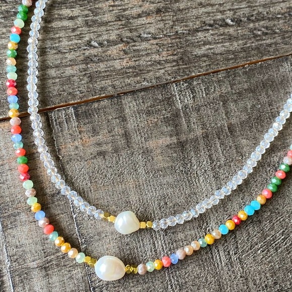 Free People Jewelry - NEW Endless Summer Layering Necklace Set